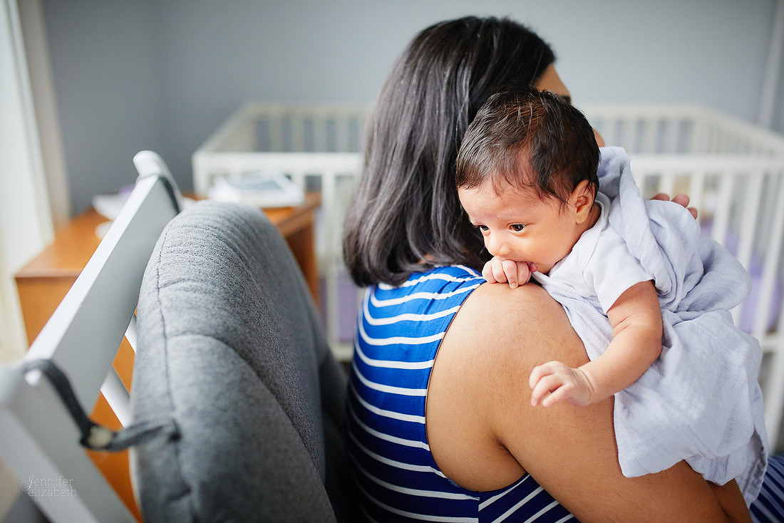 Baby Aarav: Lifestyle Newborn Portrait Session in Beachwood, Ohio