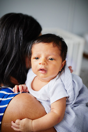 Baby Aarav: Lifestyle Newborn Portrait Session in Beachwood, Ohio