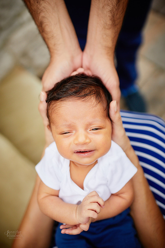 Baby Aarav: Lifestyle Newborn Portrait Session in Beachwood, Ohio