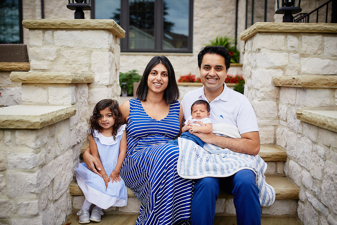 Baby Aarav: Lifestyle Newborn Portrait Session in Beachwood, Ohio