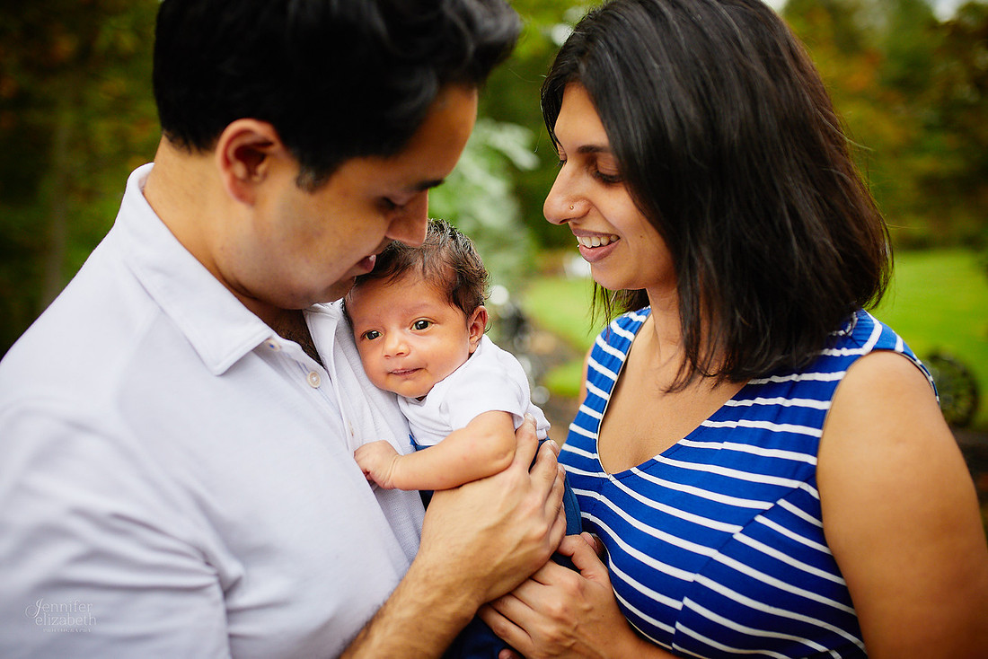 Baby Aarav: Lifestyle Newborn Portrait Session in Beachwood, Ohio