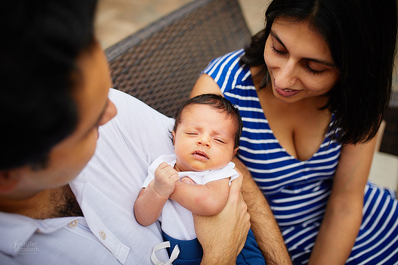 Baby Aarav: Lifestyle Newborn Portrait Session in Beachwood, Ohio