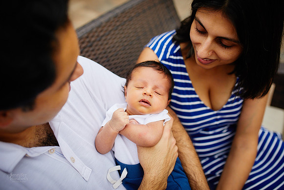 Baby Aarav: Lifestyle Newborn Portrait Session in Beachwood, Ohio