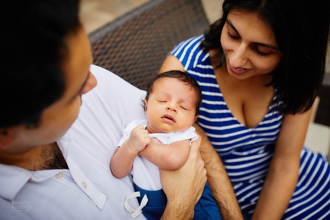 Baby Aarav: Lifestyle Newborn Portrait Session in Beachwood, Ohio