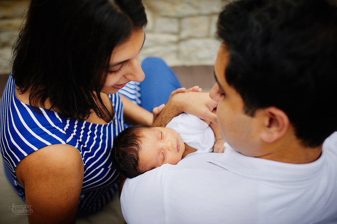 Baby Aarav: Lifestyle Newborn Portrait Session in Beachwood, Ohio
