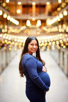 Stephanie & Vick: Maternity Session at the Hyatt Regency Cleveland at The Arcade