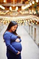 Stephanie & Vick: Maternity Session at the Hyatt Regency Cleveland at The Arcade