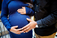 Stephanie & Vick: Maternity Session at the Hyatt Regency Cleveland at The Arcade