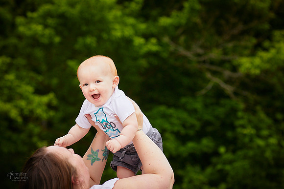The D Family: Portrait Session at Liberty Ledges Park