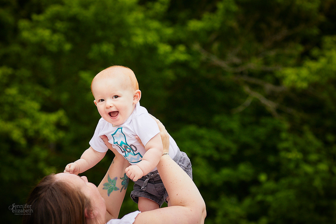The D Family: Portrait Session at Liberty Ledges Park