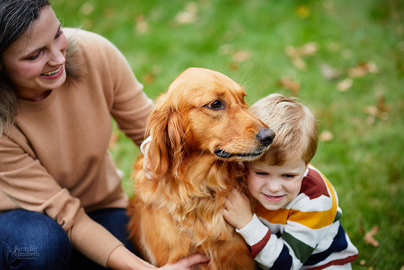 The B Family: Backyard Portrait Session in Alliance, Ohio