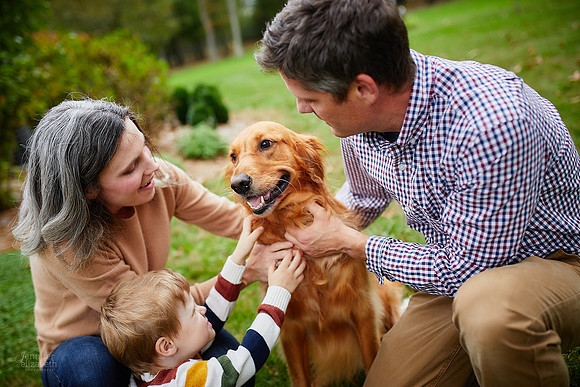 The B Family: Backyard Portrait Session in Alliance, Ohio