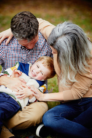 The B Family: Backyard Portrait Session in Alliance, Ohio