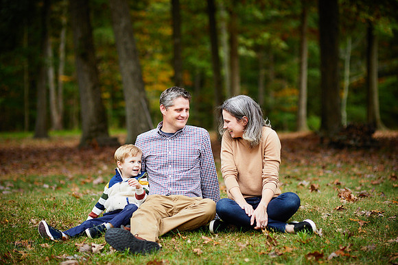 The B Family: Backyard Portrait Session in Alliance, Ohio
