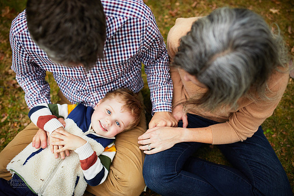 The B Family: Backyard Portrait Session in Alliance, Ohio