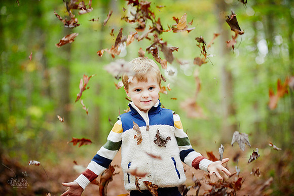The B Family: Backyard Portrait Session in Alliance, Ohio