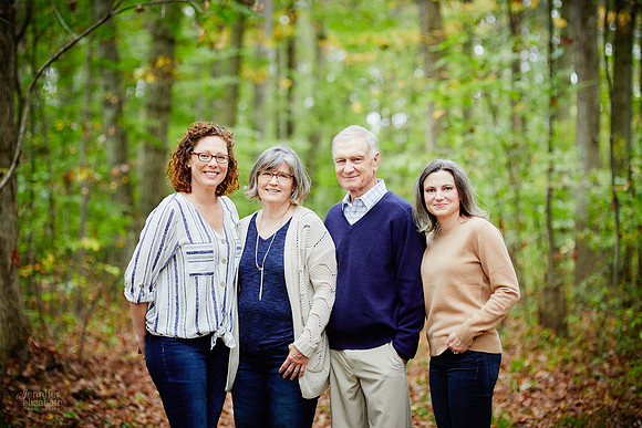 The B Family: Backyard Portrait Session in Alliance, Ohio