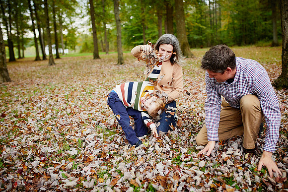The B Family: Backyard Portrait Session in Alliance, Ohio