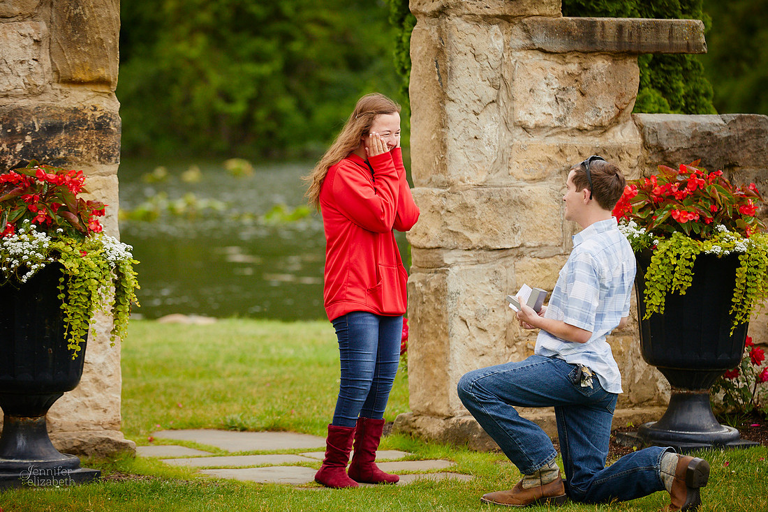 Julia & Brandon: Surprise Proposal at Gervasi Vineyard
