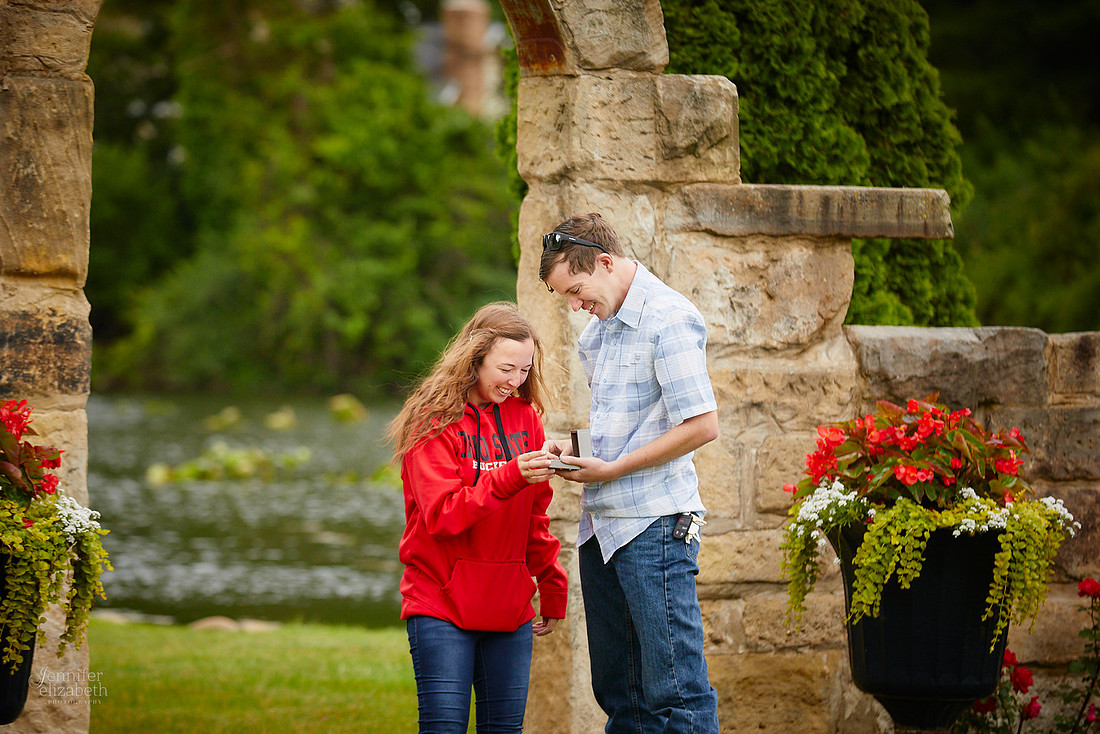 Julia & Brandon: Surprise Proposal at Gervasi Vineyard
