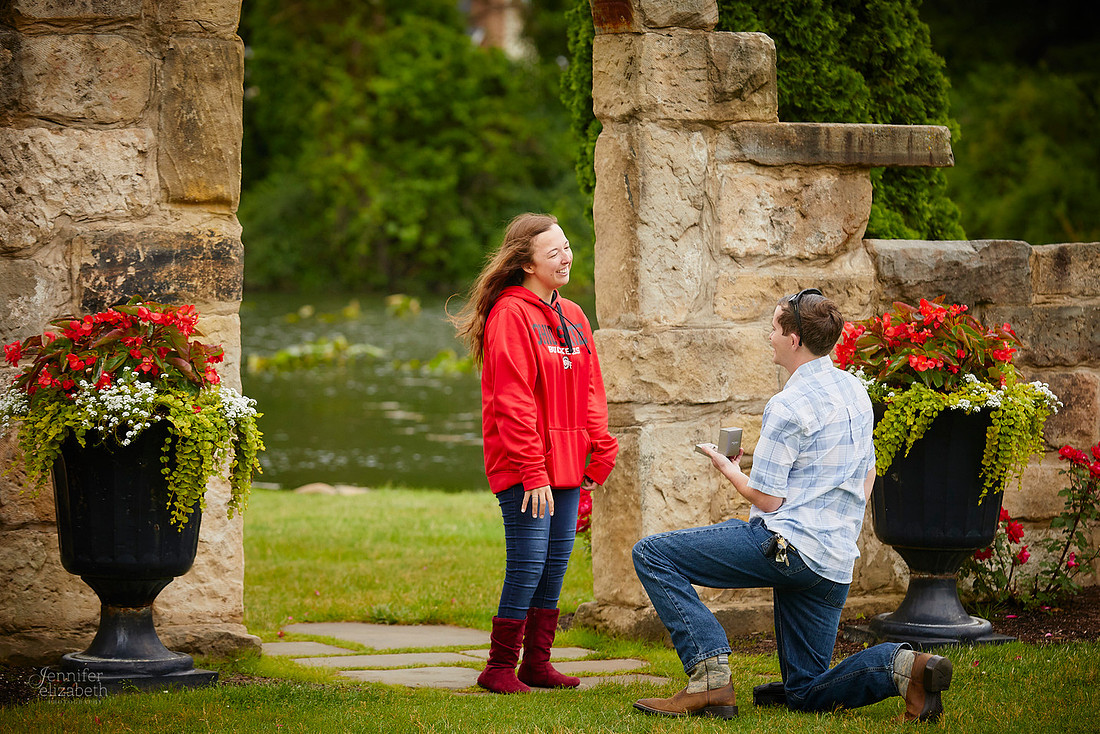 Julia & Brandon: Surprise Proposal at Gervasi Vineyard