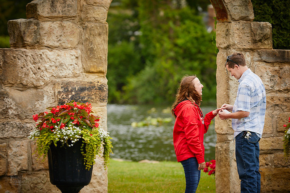 Julia & Brandon: Surprise Proposal at Gervasi Vineyard