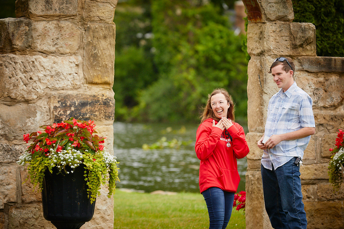 Julia & Brandon: Surprise Proposal at Gervasi Vineyard