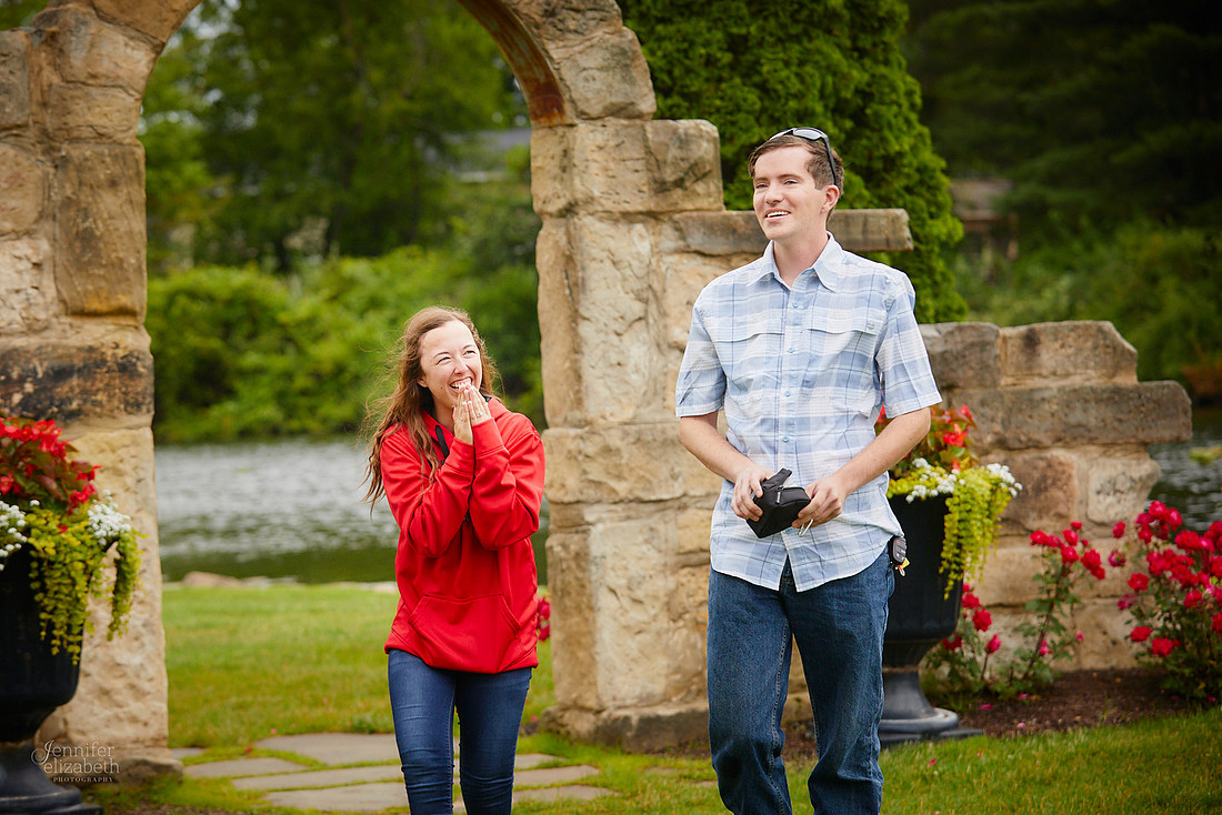 Julia & Brandon: Surprise Proposal at Gervasi Vineyard