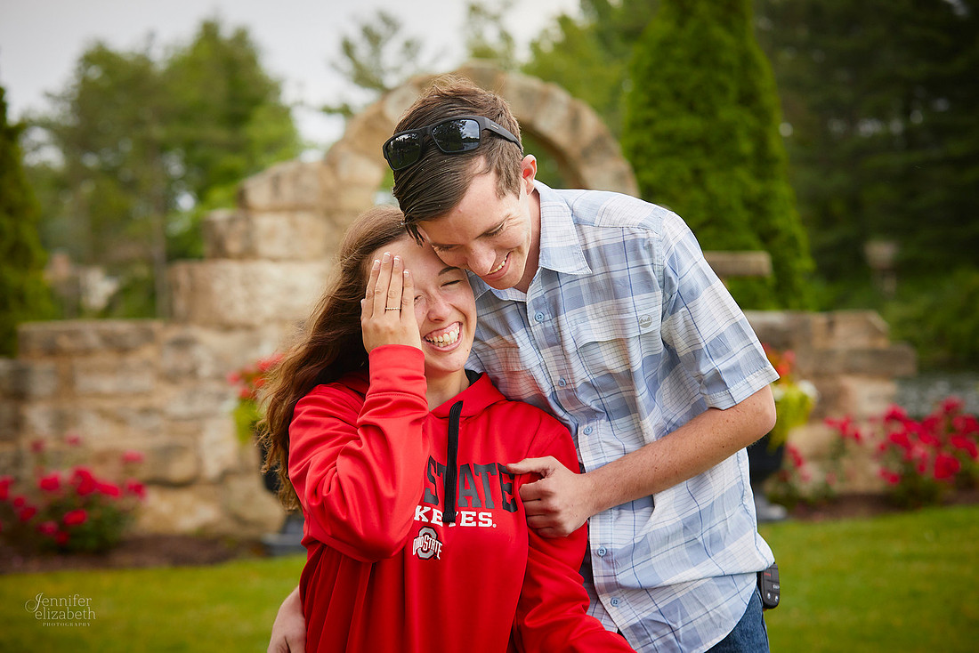 Julia & Brandon: Surprise Proposal at Gervasi Vineyard