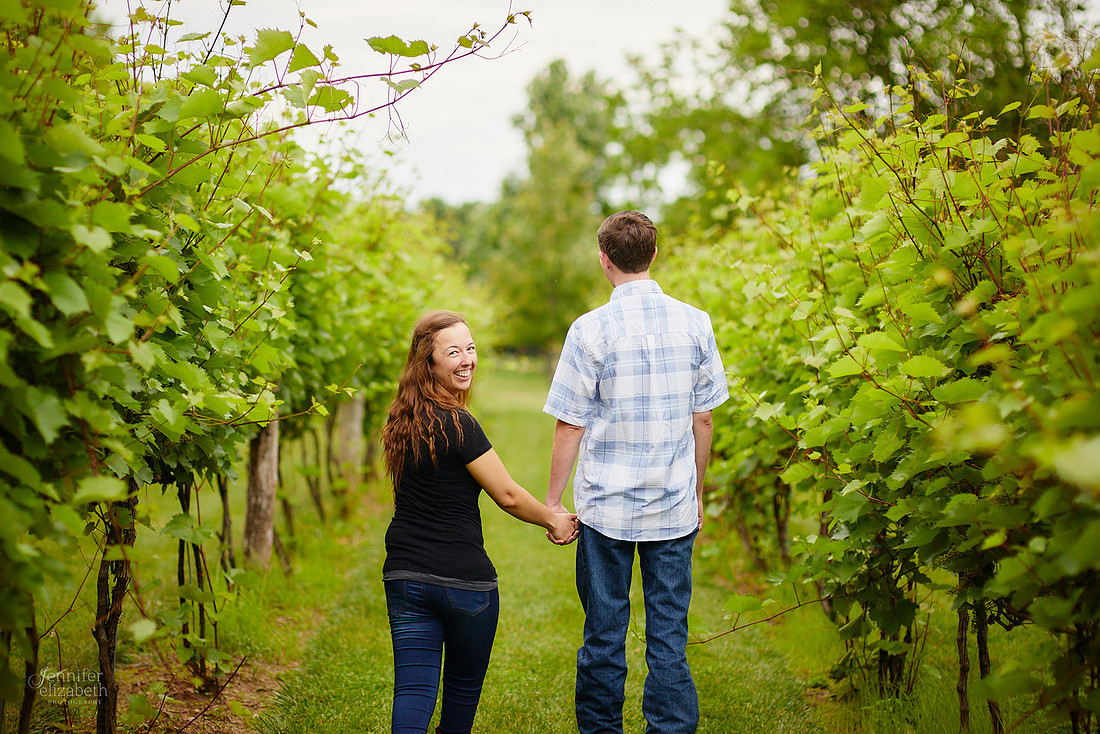 Julia & Brandon: Surprise Proposal at Gervasi Vineyard