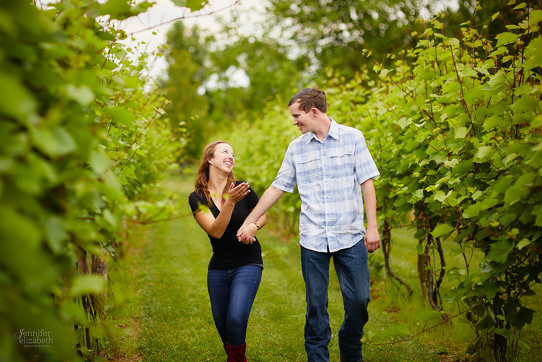 Julia & Brandon: Surprise Proposal at Gervasi Vineyard