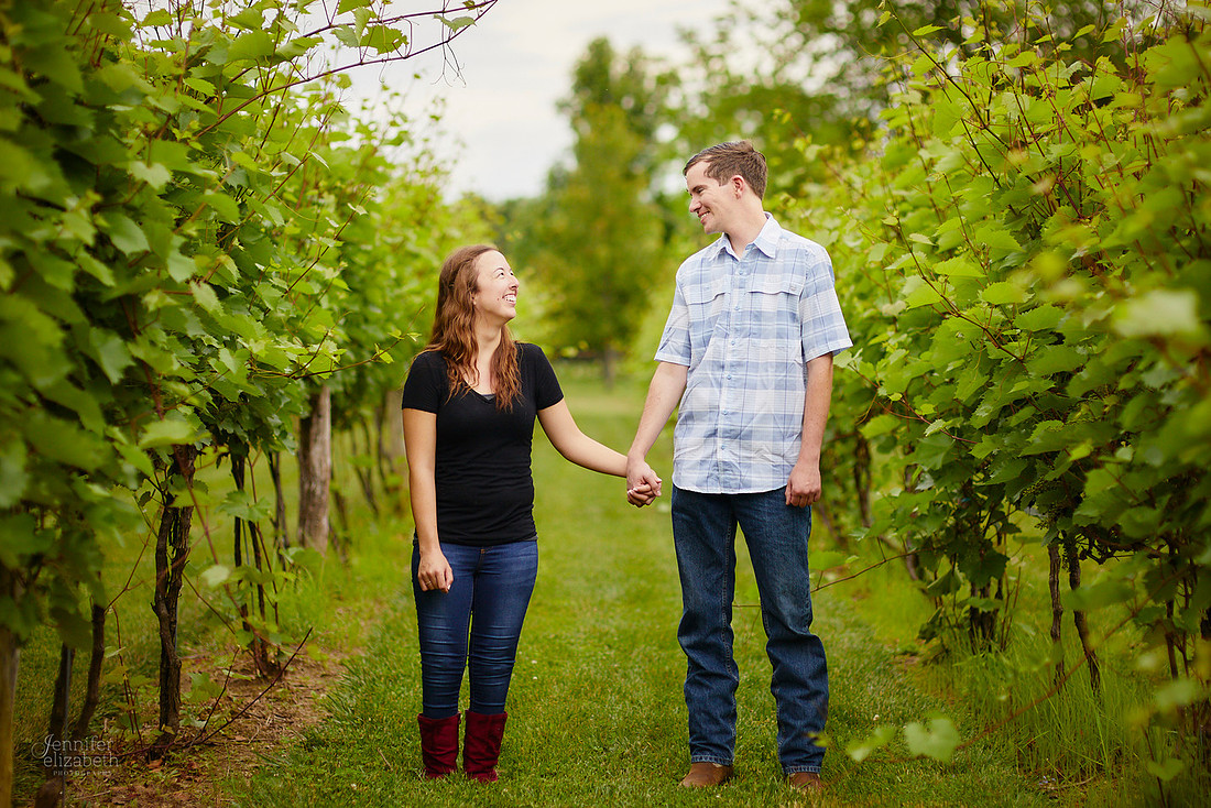 Julia & Brandon: Surprise Proposal at Gervasi Vineyard
