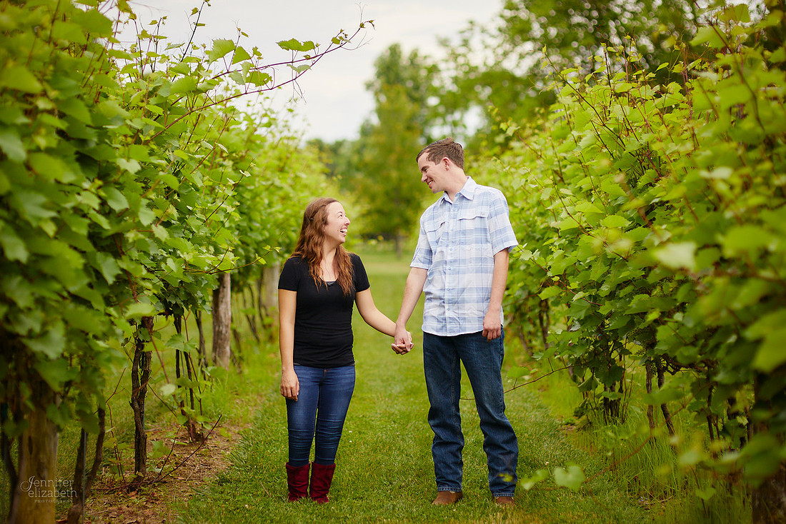Julia & Brandon: Surprise Proposal at Gervasi Vineyard