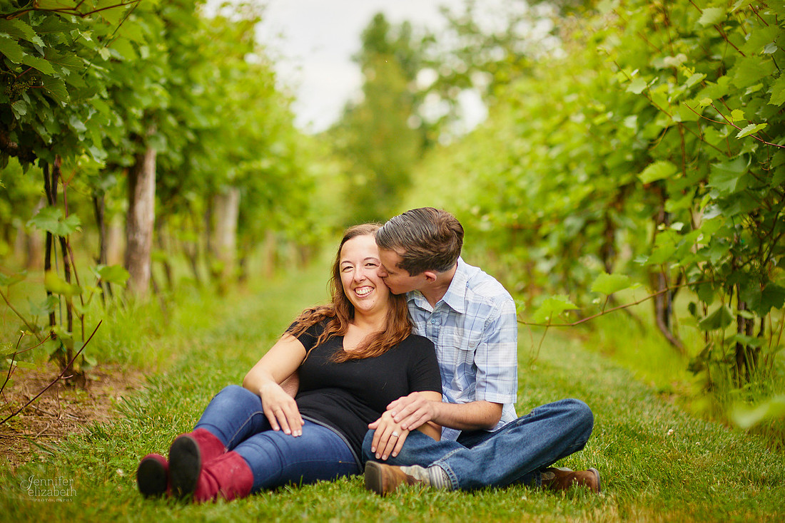 Julia & Brandon: Surprise Proposal at Gervasi Vineyard