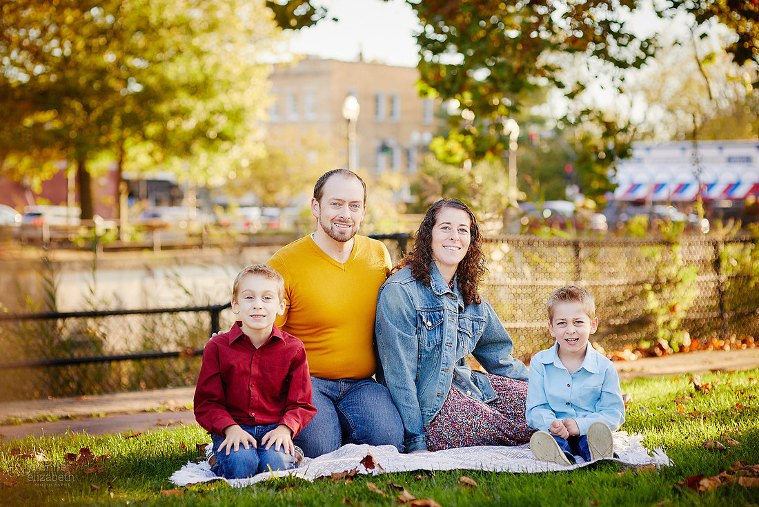 The M Family: Portrait Session in Chagrin Falls