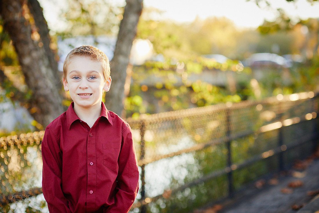 The M Family: Portrait Session in Chagrin Falls