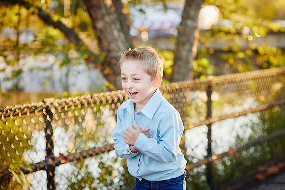 The M Family: Portrait Session in Chagrin Falls