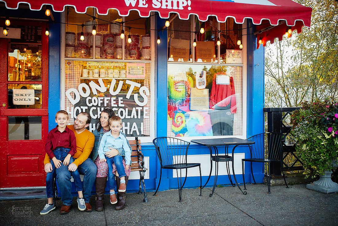 The M Family: Portrait Session in Chagrin Falls