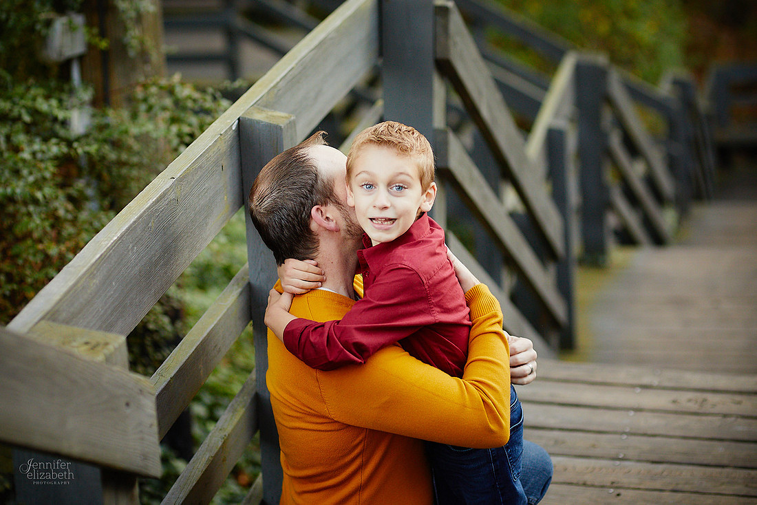 The M Family: Portrait Session in Chagrin Falls