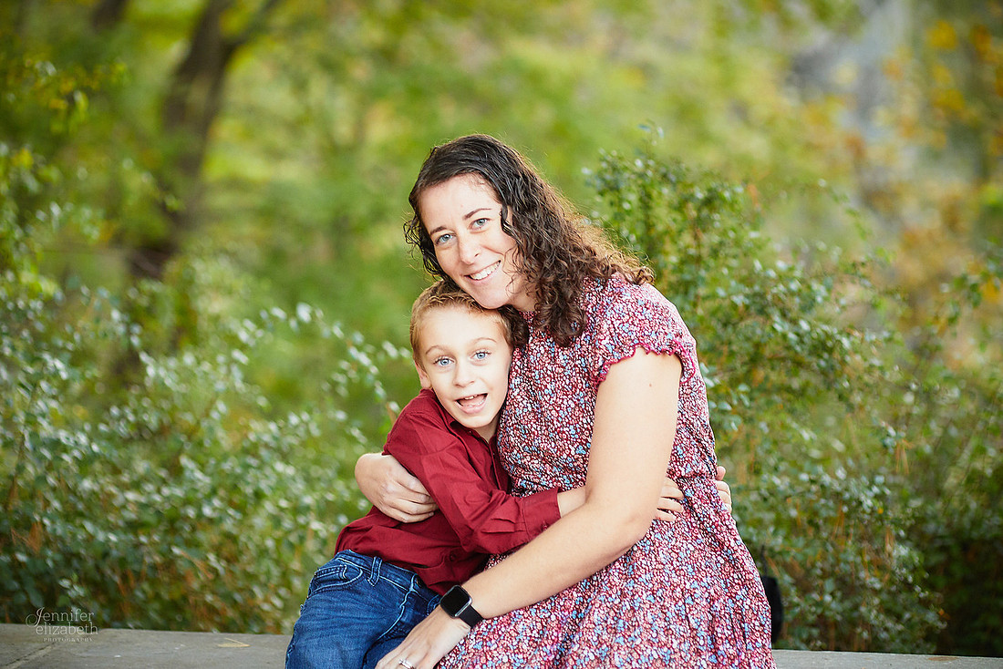 The M Family: Portrait Session in Chagrin Falls