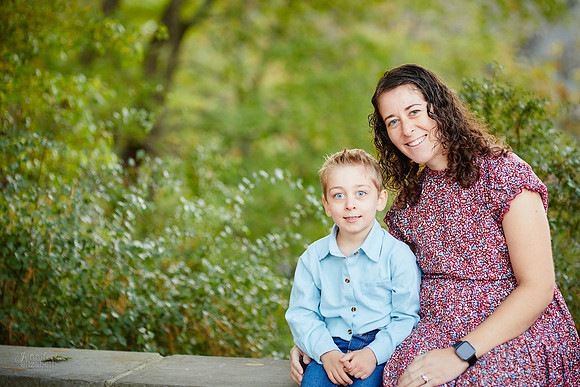 The M Family: Portrait Session in Chagrin Falls