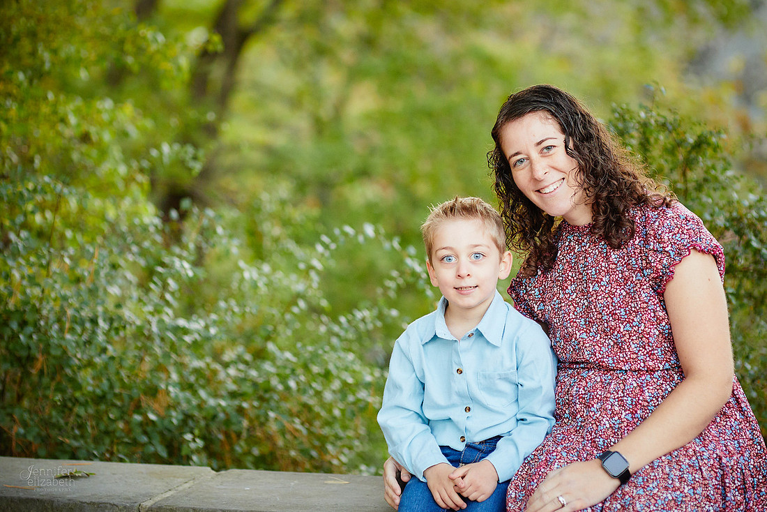 The M Family: Portrait Session in Chagrin Falls