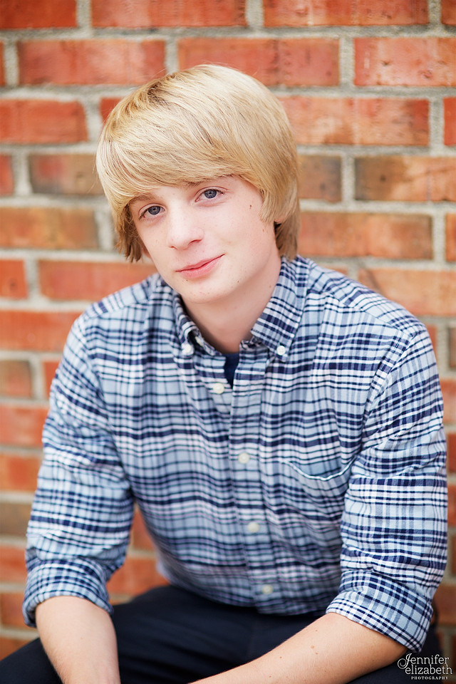 Sam: Senior Portrait Session in Worthington, Ohio