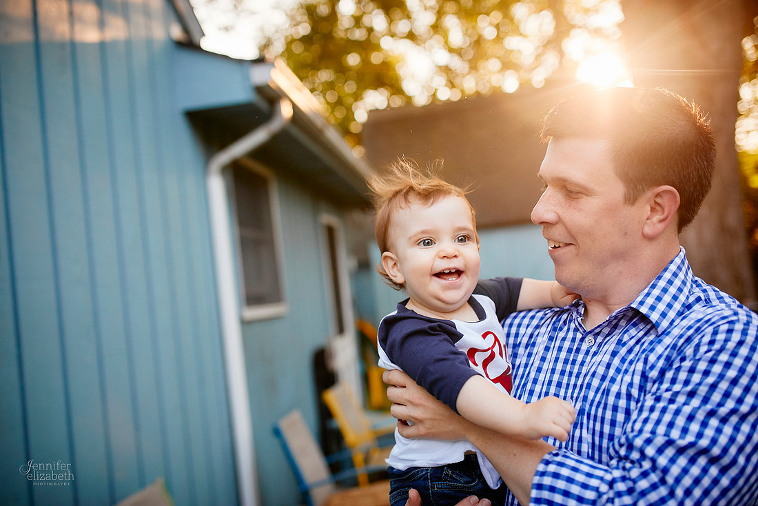 Calum's First Birthday Portrait Session in Madison, Ohio
