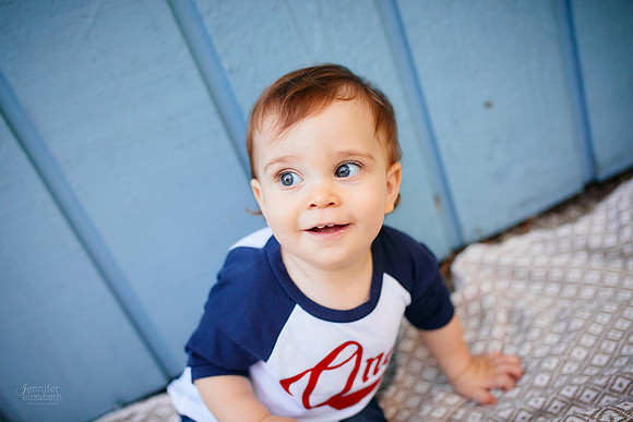 Calum's First Birthday Portrait Session in Madison, Ohio