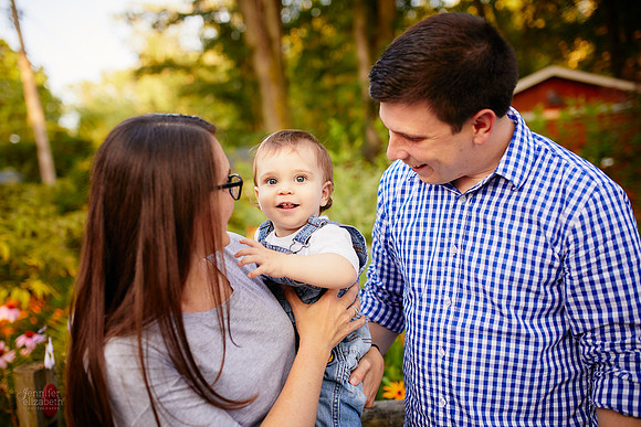 Calum's First Birthday Portrait Session in Madison, Ohio