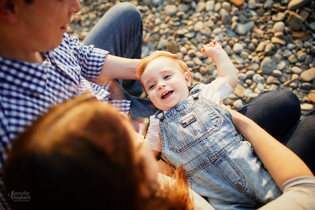 Calum's First Birthday Portrait Session in Madison, Ohio