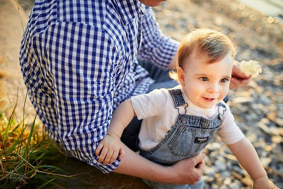 Calum's First Birthday Portrait Session in Madison, Ohio