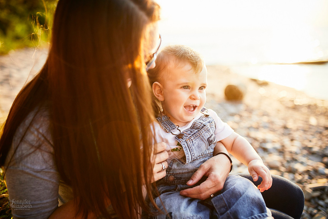 Calum's First Birthday Portrait Session in Madison, Ohio