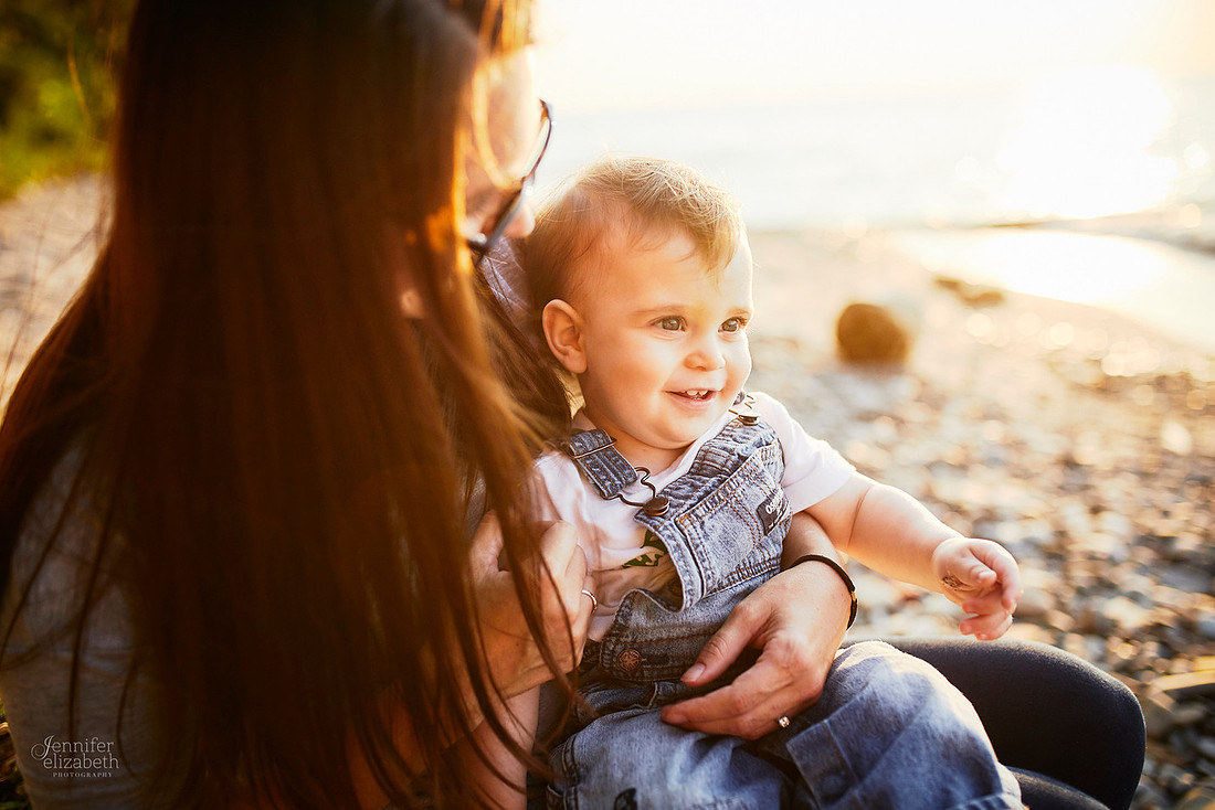 Calum's First Birthday Portrait Session in Madison, Ohio